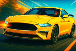 Corri con 6 auto modificate attraverso 3 autostrade in sicurezza