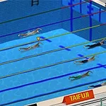 Sei pronto per iniziare una sfida in piscina, per vincere la gara di nuoto?