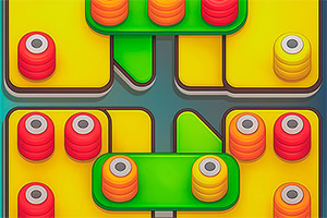 Thread Match è un divertente puzzle game con 100 livelli impegnativi da risolvere