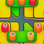 Thread Match è un divertente puzzle game con 100 livelli impegnativi da risolvere