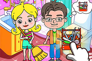 Aiuta una nuova famiglia a trasformare una casa in disordine in una casa accogliente