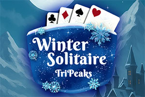 Prenditi una pausa dalla corsa delle feste con Winter Solitaire TriPeaks