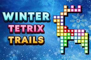 Winter Tetrix Trails è un rilassante rompicapo di riempimento forme ambientato in un mondo innevato