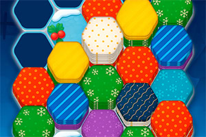 Xmas Hexa Sort dà al classico puzzle esagonale una calda atmosfera di Natale
