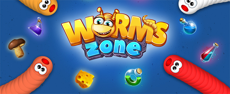 Worms Zone: A Slithery Snake